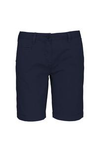 Kariban K753 - Bermuda aspect délavé femme Washed Navy