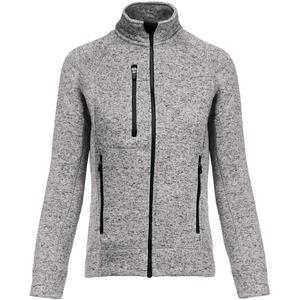 Kariban K9107 - Veste zippée chinée femme Light Grey Melange