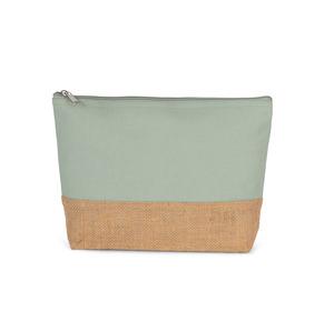 Kimood KI0276 - Pochette en toiles de coton et jute