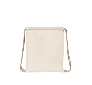 Kimood KI5103 - Petit sac à dos recyclé à cordon coulissant - Taille enfant