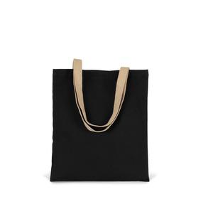 Kimood KI5203 - Sac shopping recyclé Black Night / Hemp