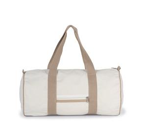 Kimood KI5601 - Sac polochon recyclé Ecume / Hemp