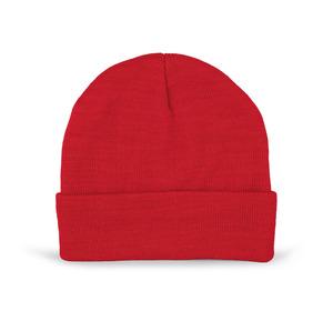 K-up KP893 - Bonnet recyclé avec doublure Thinsulate Red