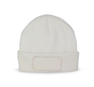 K-up KP894 - Bonnet avec patch et doublure Thinsulate™ White