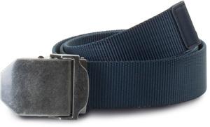 K-up KP813 - Ceinture en nylon Navy / Old Silver