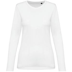 Kariban Premium PK303 - T-shirt Supima® col rond manches longues femme White