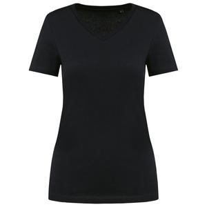 Kariban Premium PK305 - T-shirt Supima® col V manches courtes femme Black