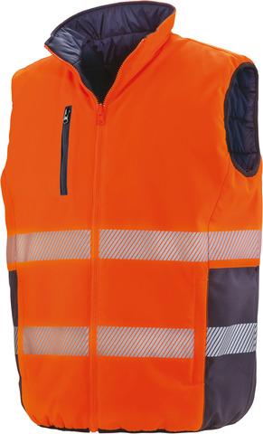 Result R332X - Bodywarmer de sécurité réversible