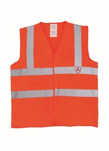 Yoko YHVW100FR - GILET HAUTE VISIBILITÉ & LSF (CHALEUR ET FLAMME) Hi Vis Orange