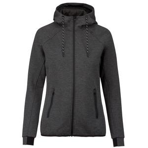 PROACT PA359 - Veste à capuche femme Deep Grey Heather