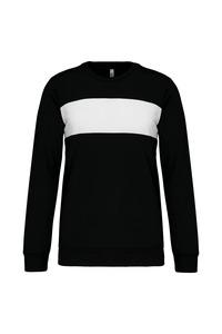 PROACT PA373 - Sweat-shirt polyester Black / White