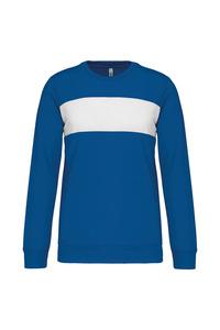 PROACT PA373 - Sweat-shirt polyester Sporty Royal Blue / White