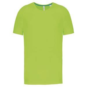 PROACT PA4012 - T-shirt de sport à col rond recyclé homme Lime