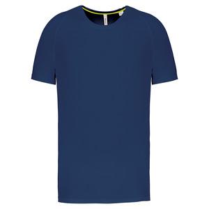 PROACT PA4012 - T-shirt de sport à col rond recyclé homme Sporty Navy
