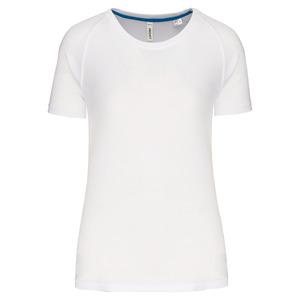PROACT PA4013 - T-shirt de sport à col rond recyclé femme White
