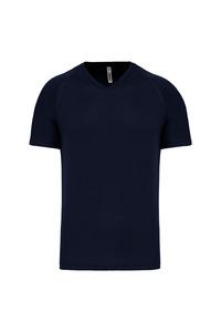 PROACT PA476 - T-shirt de sport manches courtes col v homme Sporty Navy