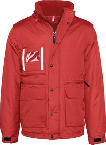 WK. Designed To Work WK6106 - Parka workwear manches amovibles homme Red