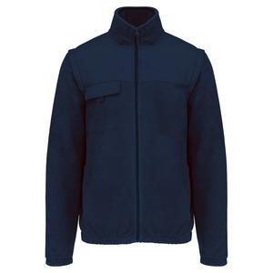 WK. Designed To Work WK9105 - Veste polaire manches amovibles homme Navy