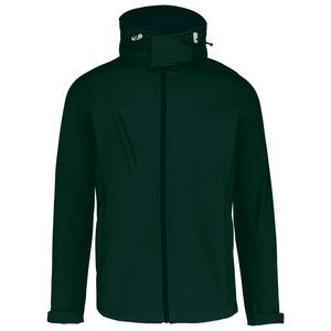 Kariban K413 - VESTE SOFTSHELL À CAPUCHE Bottle Green