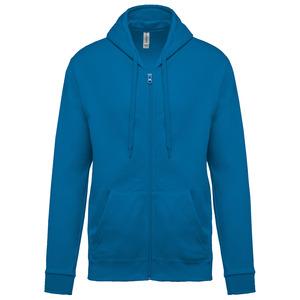 Kariban K479 - Sweat-shirt zippé capuche Tropical Blue