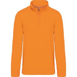 Kariban K487 - Sweat-shirt col zippé Orange