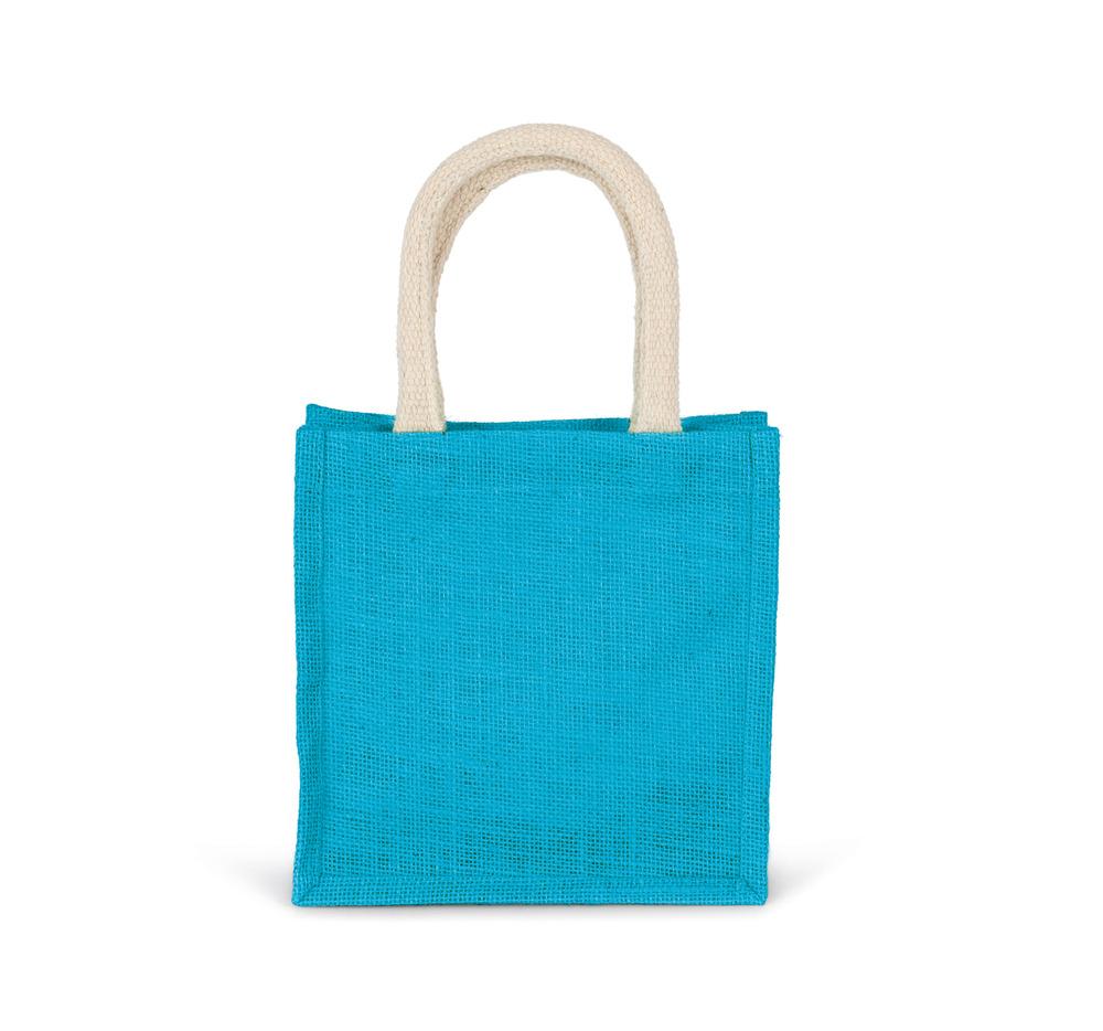 Kimood KI0272 - Sac style cabas en toile de jute - petit modèle