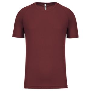 ProAct PA445 - T-SHIRT SPORT MANCHES COURTES ENFANT Wine