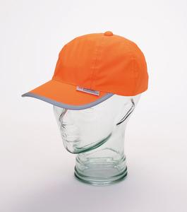 Yoko YC6713 - CASQUETTE BASEBALL À BORDURES RÉFLÉCHISSANTES Orange