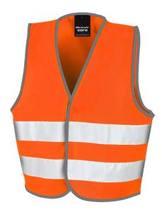 Result R200J - Gilet de sécurité pour enfant Fluorescent Orange