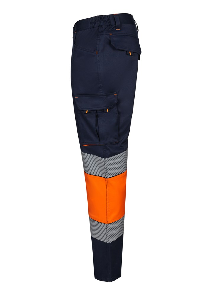 Velilla 303008S - Pantalon stretch bi-colore HV RS