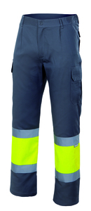 Velilla 157 - PANTALON BICOLORE HV