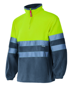 Velilla 182 - POLAIRE BICOLORE HV GREY/HI-VIS YELLOW