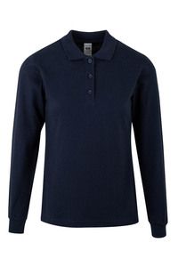 Mukua PL200WC - POLO FEMME MANCHES LONGUES Navy