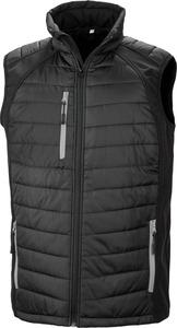 Result R238X - Gilet softshell rembourré black compass recyclé